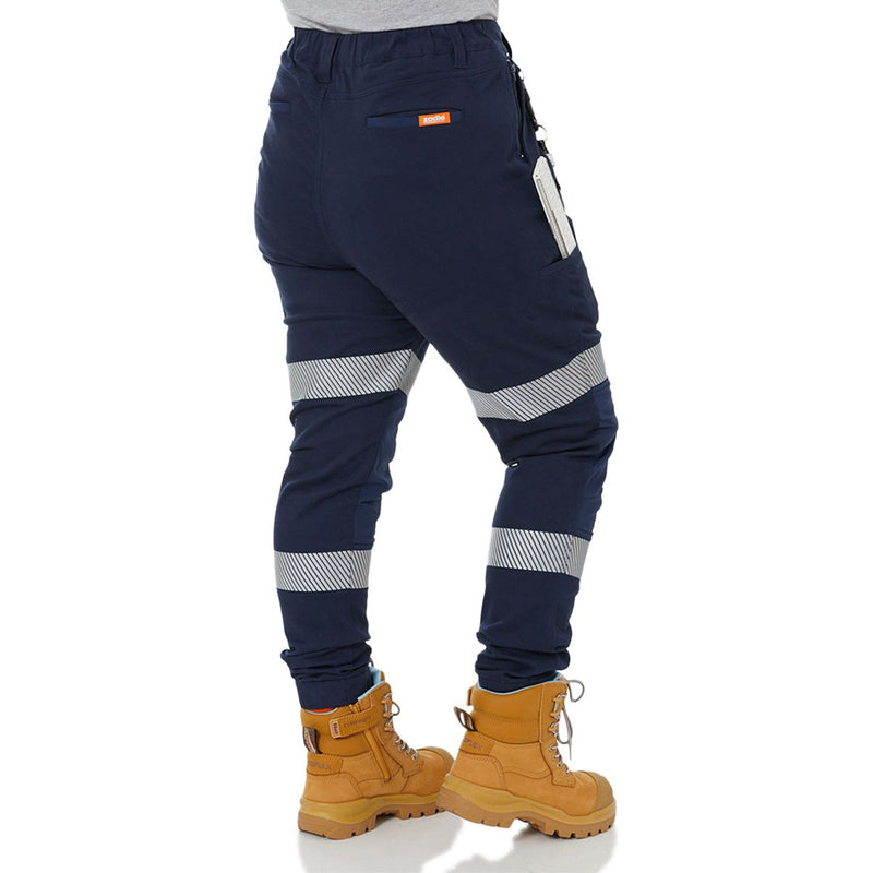 The Workz Pant - High Waisted Reflective - Z03P