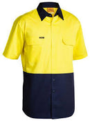 Bisley BS1895 2 Tone Cool Lightweight Drill Shirt - Short Sleeve