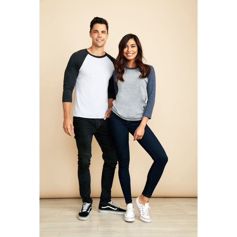 Next Level - Unisex Tri-Blend 3/4 Raglan Tee - SALE