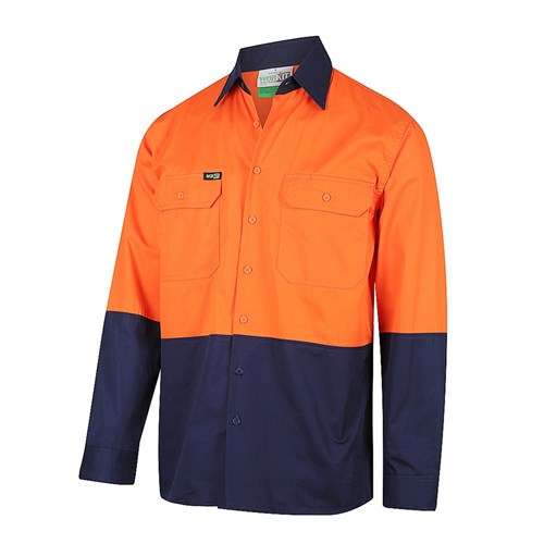 Workit 2007 Hi-Vis Lightweight Adjustable Cuff Shirt