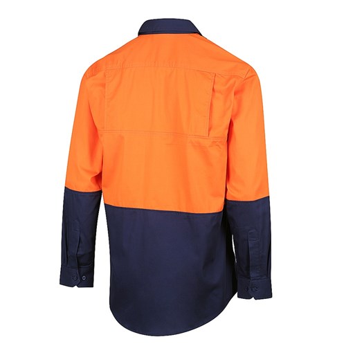 Workit 2007 Hi-Vis Lightweight Adjustable Cuff Shirt