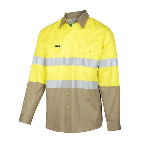 Workit 2013 Hi-Vis Lightweight Long Sleeve Taped Shirt