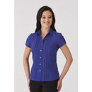 City-Stretch Spot Cap Sleeve