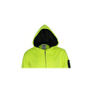 DNC 3722 Hivis 2 tone Full zip Super Fleecy Hoodie