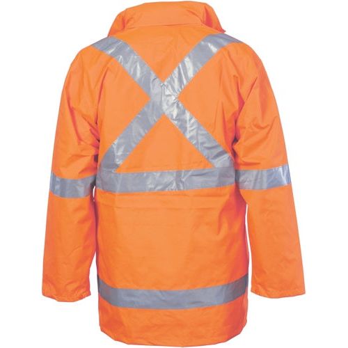 DNC 3995 HiVis 2 in 1 Rain Jacket Back Taped 3995