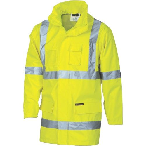 DNC 3995 HiVis 2 in 1 Rain Jacket Back Taped 3995