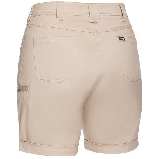 Bisley BSHL1015 Ladies Stretch Mid Rise Short