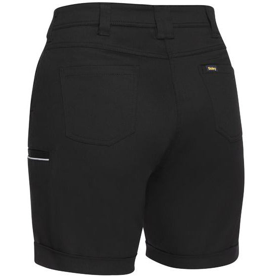 Bisley BSHL1015 Ladies Stretch Mid Rise Short