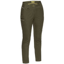 Bisley BPL6015 Womens Mid Rise Stretch Cotton Pants
