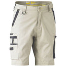 Bisley BSHC1330 Flex and Move Stretch Utility Zip Cargo Short