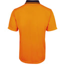 JBs Wear 6HJNC Hi Vis Jacquard Non Cuff Polo