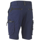Bisley BSHC1330 Flex and Move Stretch Utility Zip Cargo Short
