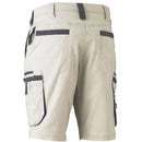 Bisley BSHC1330 Flex and Move Stretch Utility Zip Cargo Short