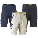 Bisley BSHC1330 Flex and Move Stretch Utility Zip Cargo Short