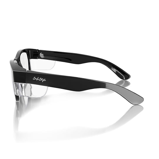 Safe Style CBC100 Classic Black Frame Safety Glasses