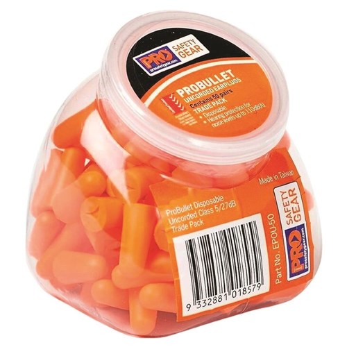 Pro Choice EPOU-50 Earplugs 50pk