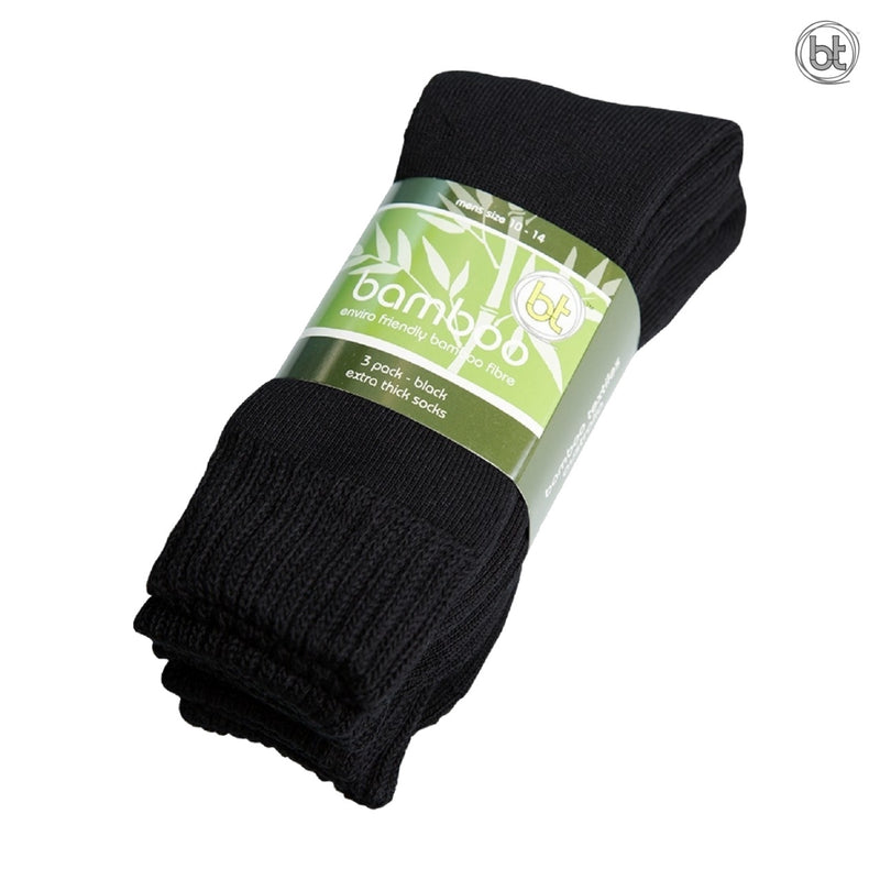 Extra Thick Bamboo Socks 3 Pack