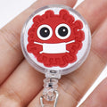 Retractable ID Holder - Colourful
