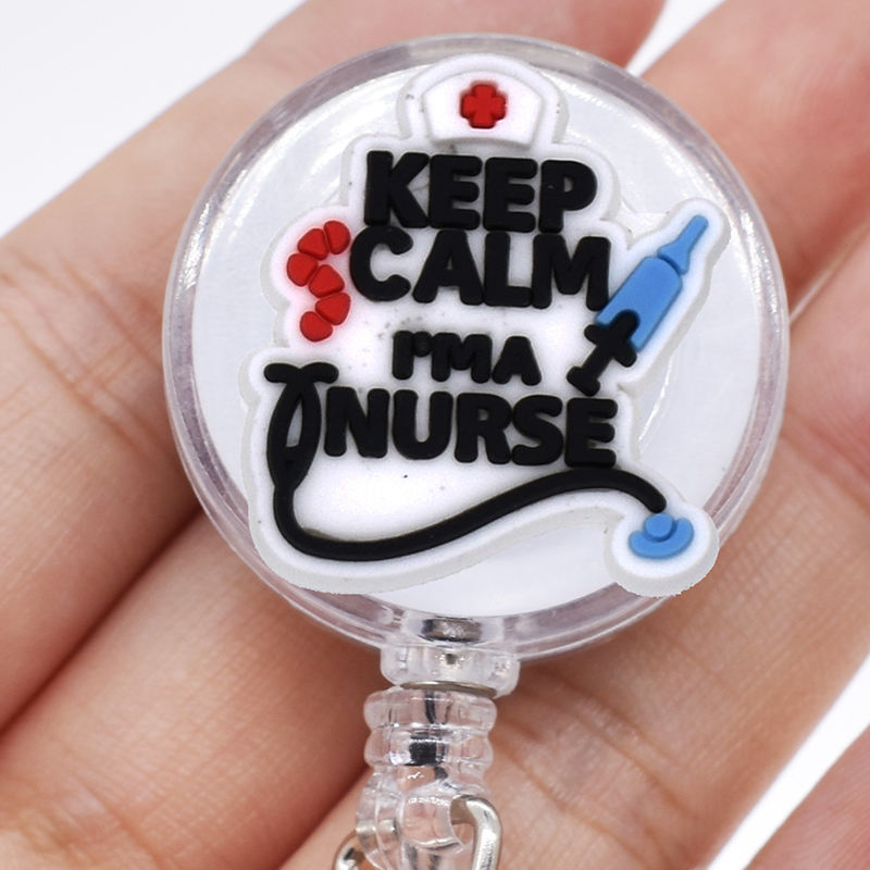 Retractable ID Holder - Colourful