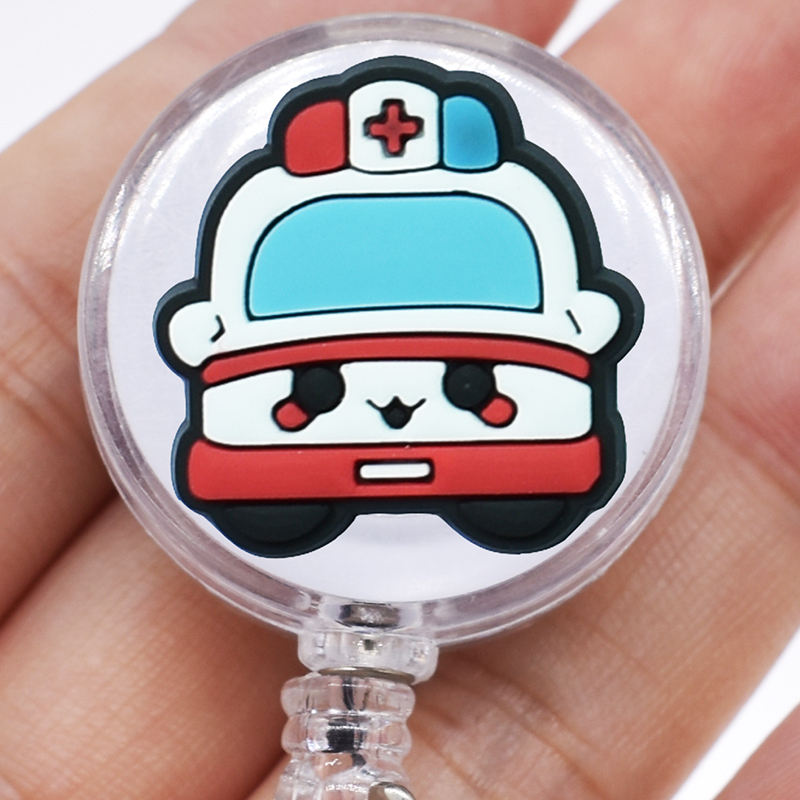 Retractable ID Holder - Colourful