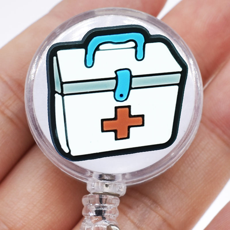 Retractable ID Holder - Colourful