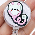 Retractable ID Holder - Colourful