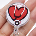 Retractable ID Holder - Colourful