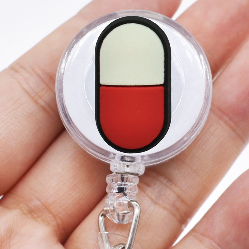Retractable ID Holder - Colourful