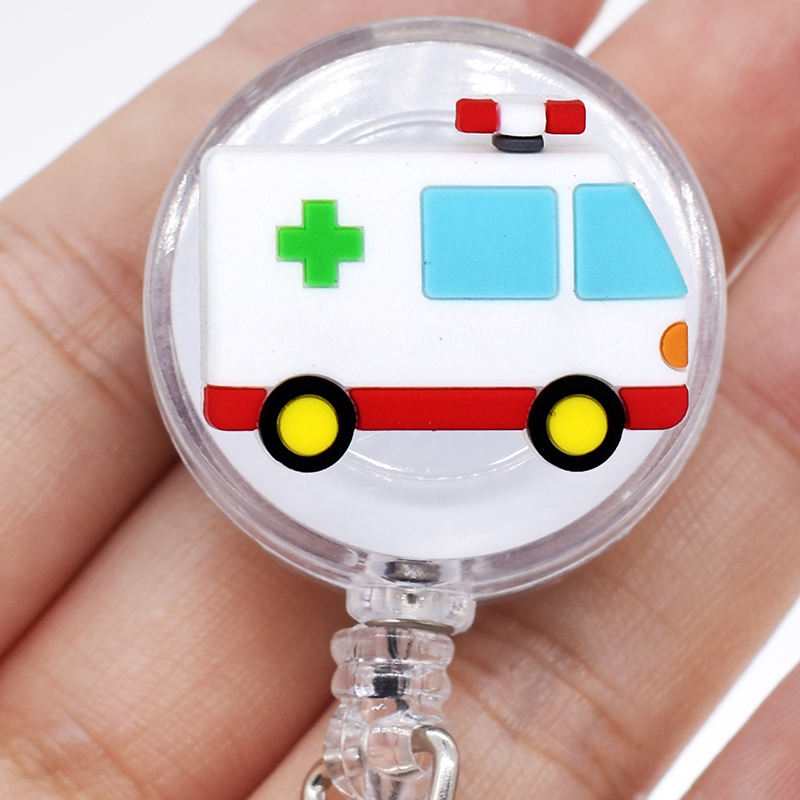 Retractable ID Holder - Colourful