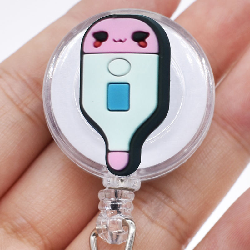 Retractable ID Holder - Colourful