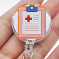 Retractable ID Holder - Colourful