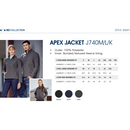 Biz Collection J740M Mens Apex Lightweight Softshell Jacket