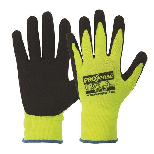 Pro Choice LFN Hi Vis Yellow Gloves