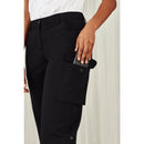 Biz Collection CL954LL Womens Comfort Waist Cargo Pant