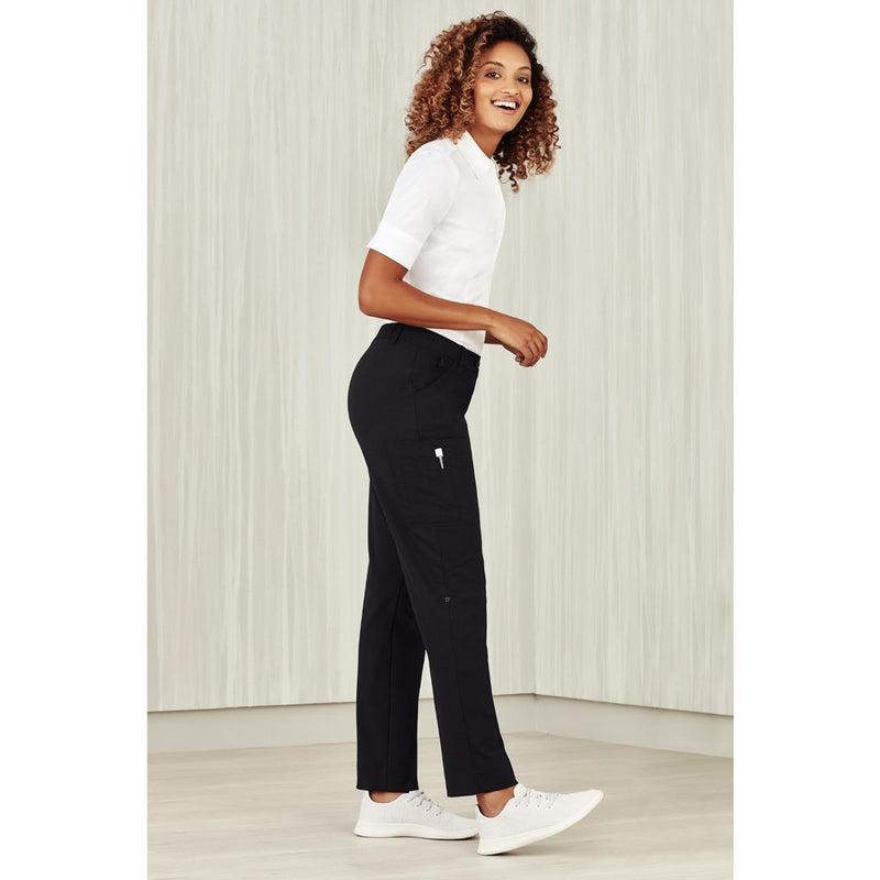 Biz Collection CL954LL Womens Comfort Waist Cargo Pant