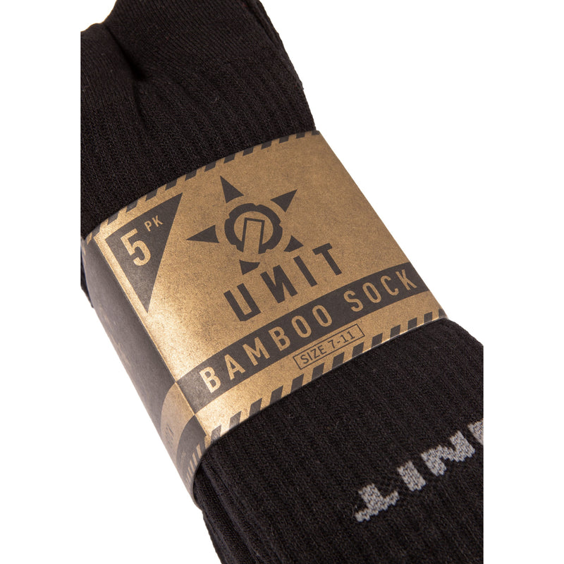 DISCONTINUED MENS SOCKS - BAMBOO 5 PACK - RESPOND