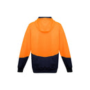 Syzmik ZT478 Unisex Hi Vis Textured Jacquard Full Zip Hoodie