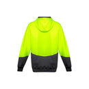 Syzmik ZT478 Unisex Hi Vis Textured Jacquard Full Zip Hoodie
