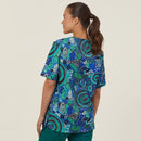 Warlu Indigenous V Neck Scrub Top CATRFR