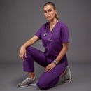 Vital Antibacterial Mayo Scrub Top CATUMN