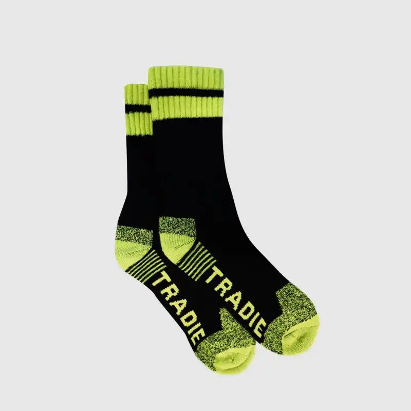 Tradie M22530SJ Mens 3pk Acrylic Crew Sock