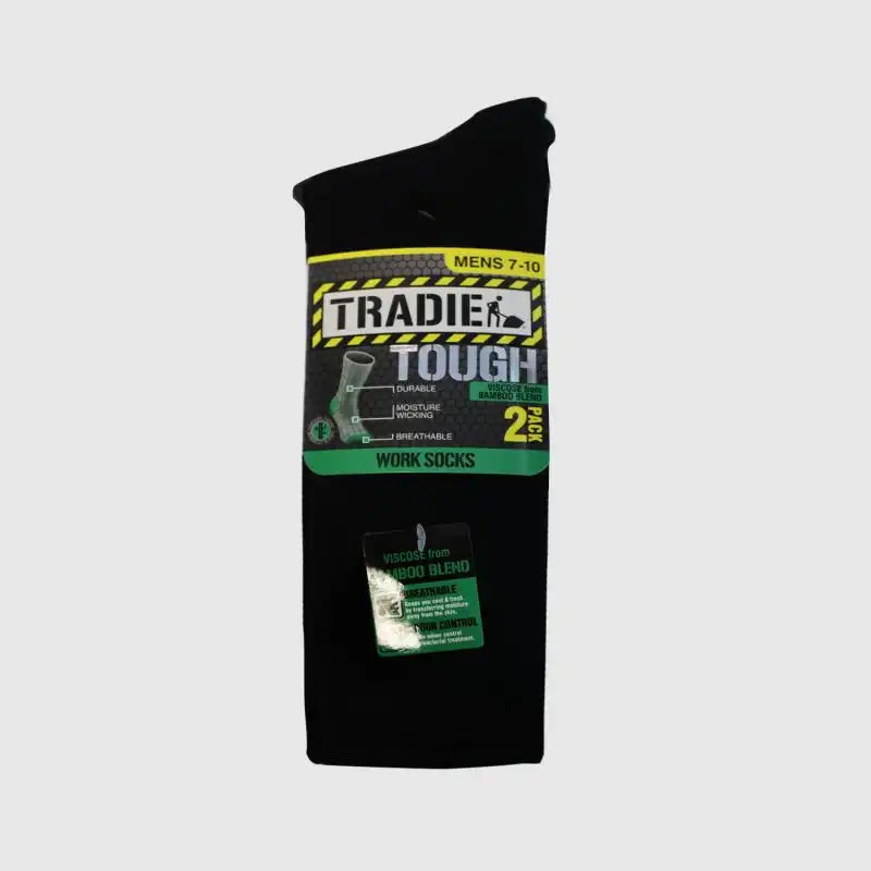 Tradie M22559SJ Mens 2pk Bamboo Socks