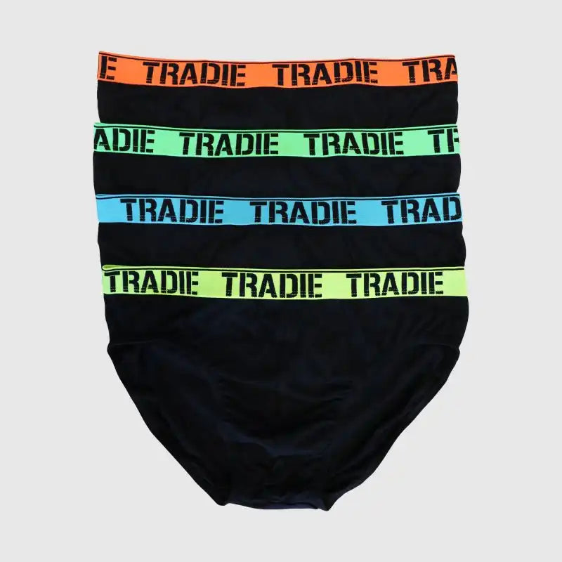 Tradie MJ1195SB4 Mens 4pk Brief